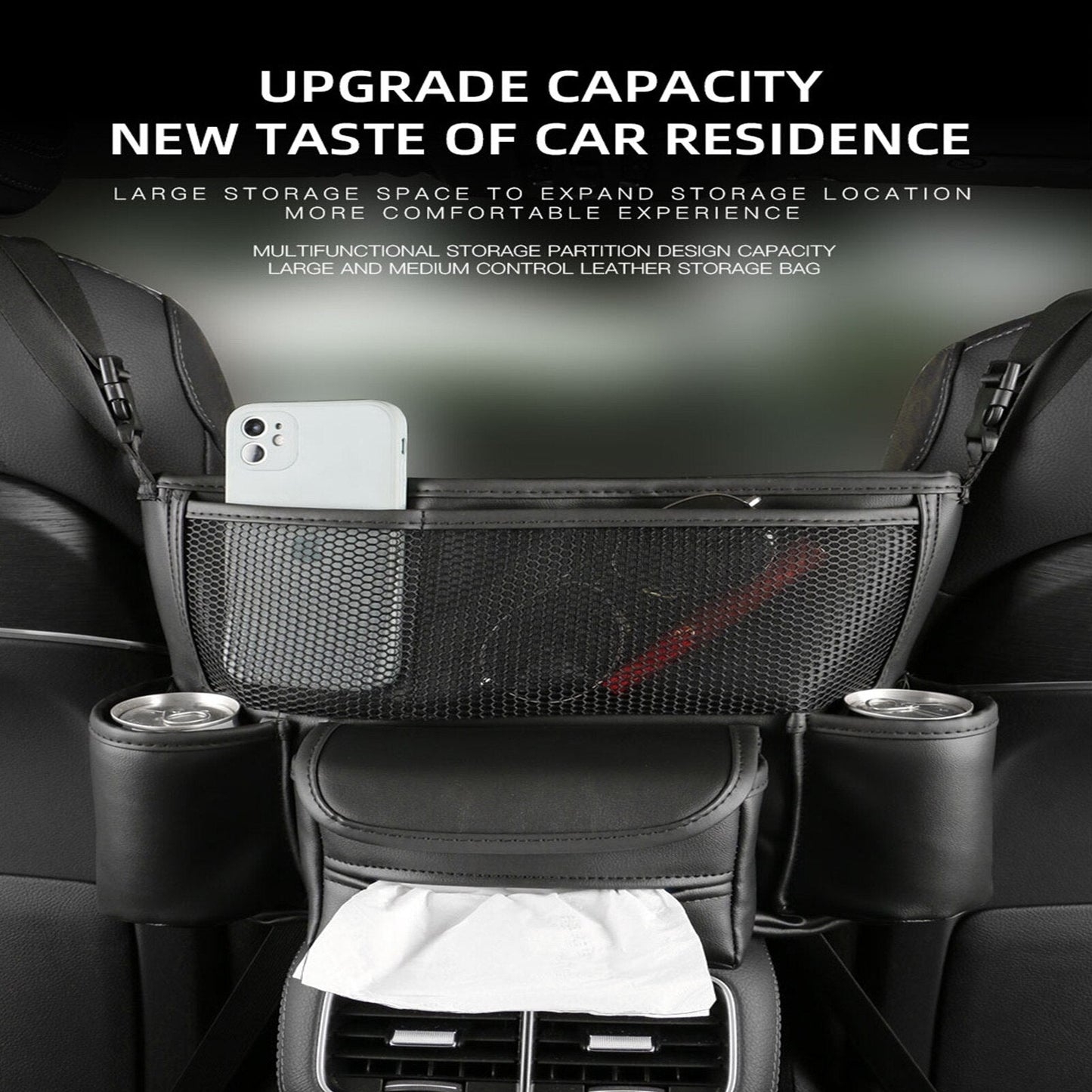 Brehn | Ultimativer Auto-Konsole-Organizer