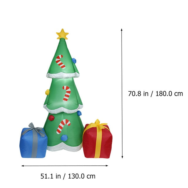 Brehn | Riesen Aufblasbarer Leuchtender Weihnachtsbaum