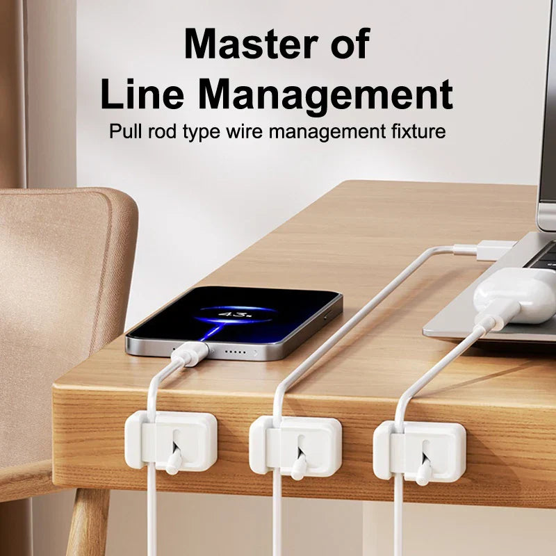 Brehn | Schnellgriff Klebe Kabel Organizer Schloss