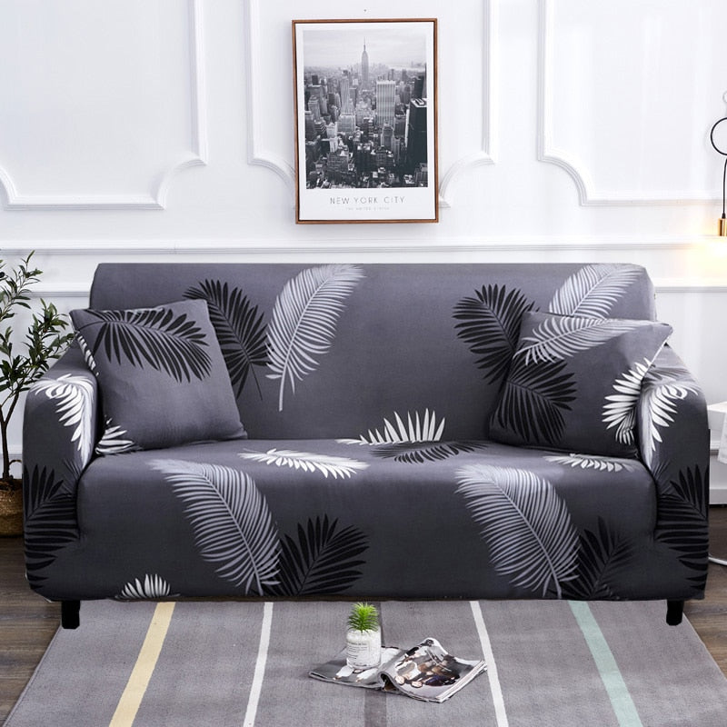 Modern rutschfeste bunte elastische Sofabezug | Brehn