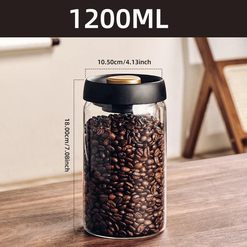 Vakuum Vorratsglas aus Borosilikatglas | Brehn
