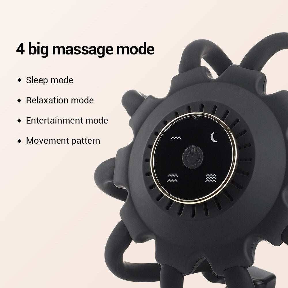 Brehn | Octopus-Claw Kabelloser Entspannungs-Kopfmasseur