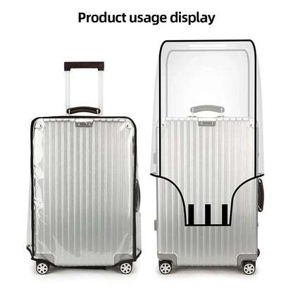 Transparente, wasserdichte Trolley-Abdeckung