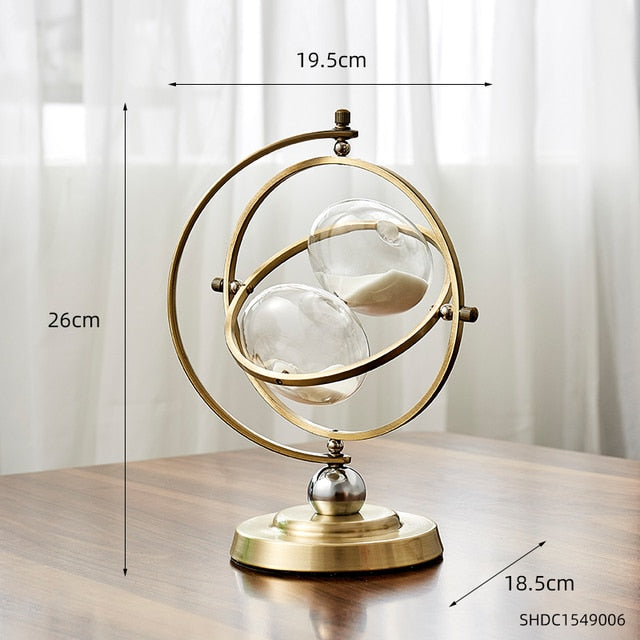 Time Charmer Metall Sanduhr Dekor | Brehn