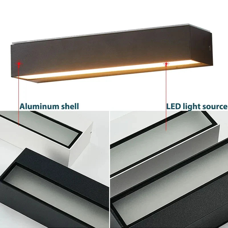 Brehn | Solar Wandleuchte Solavella | 16 LEDs | Superhell & Wasserdicht | Für Garten, Balkon & Hauswand | Warm- & Kaltweiß