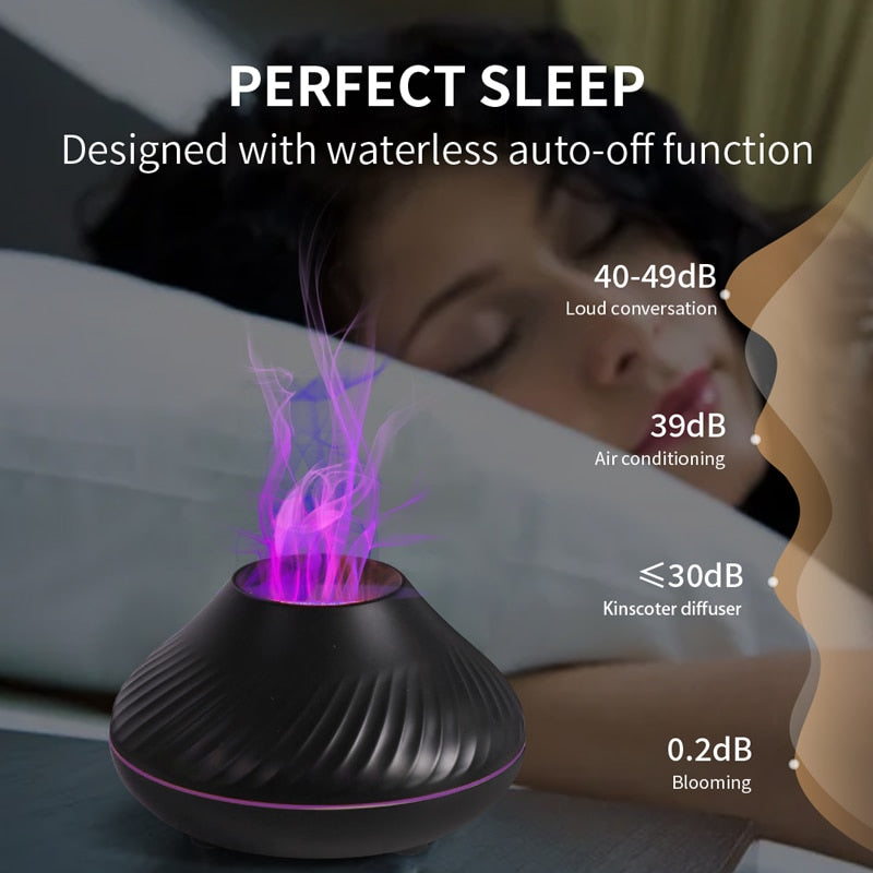 Brehn | Luminous Volcano USB Luftbefeuchter Lampe