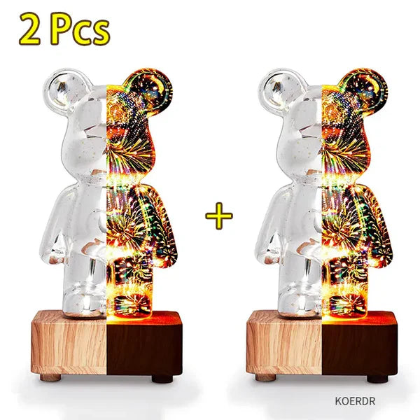 Magische 3D Feuerwerksprojektions-Stimmungslicht - StarBear | Brehn