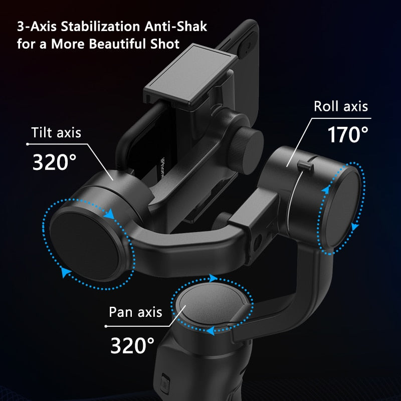 Brehn | Smart Capture Achse Gimbal Handheld Stabilizer