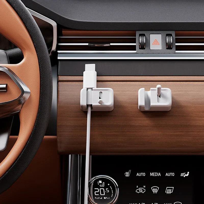 Brehn | Schnellgriff Klebe Kabel Organizer Schloss