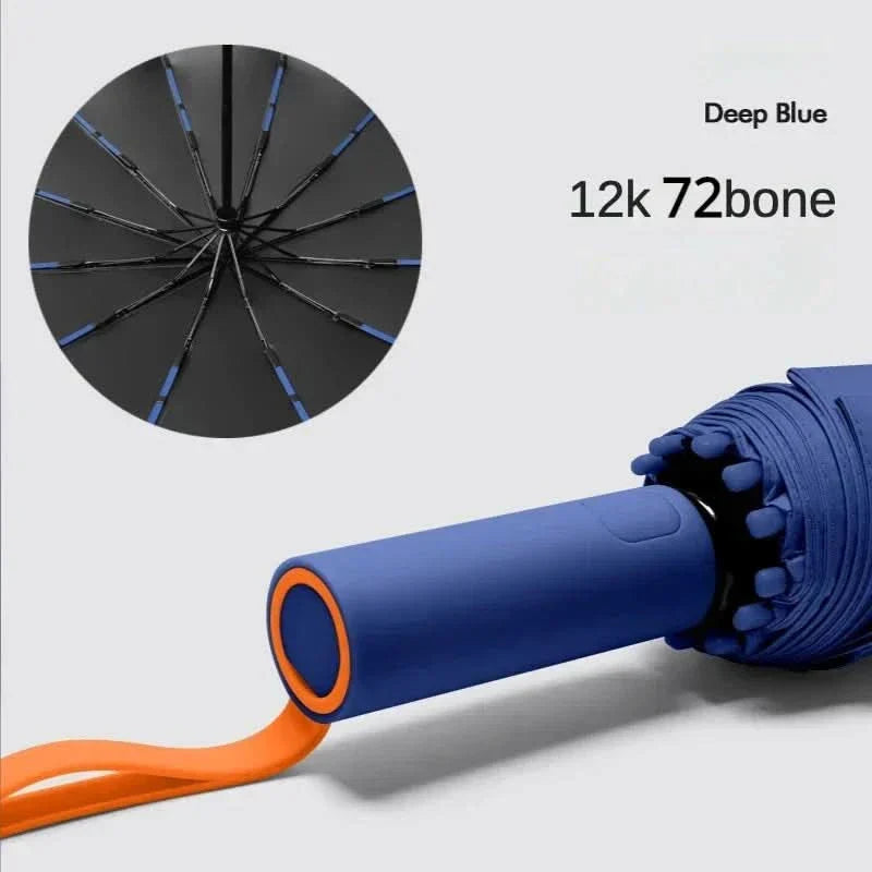 WeatherGuard – Wind- und wasserdichter Taschenschirm