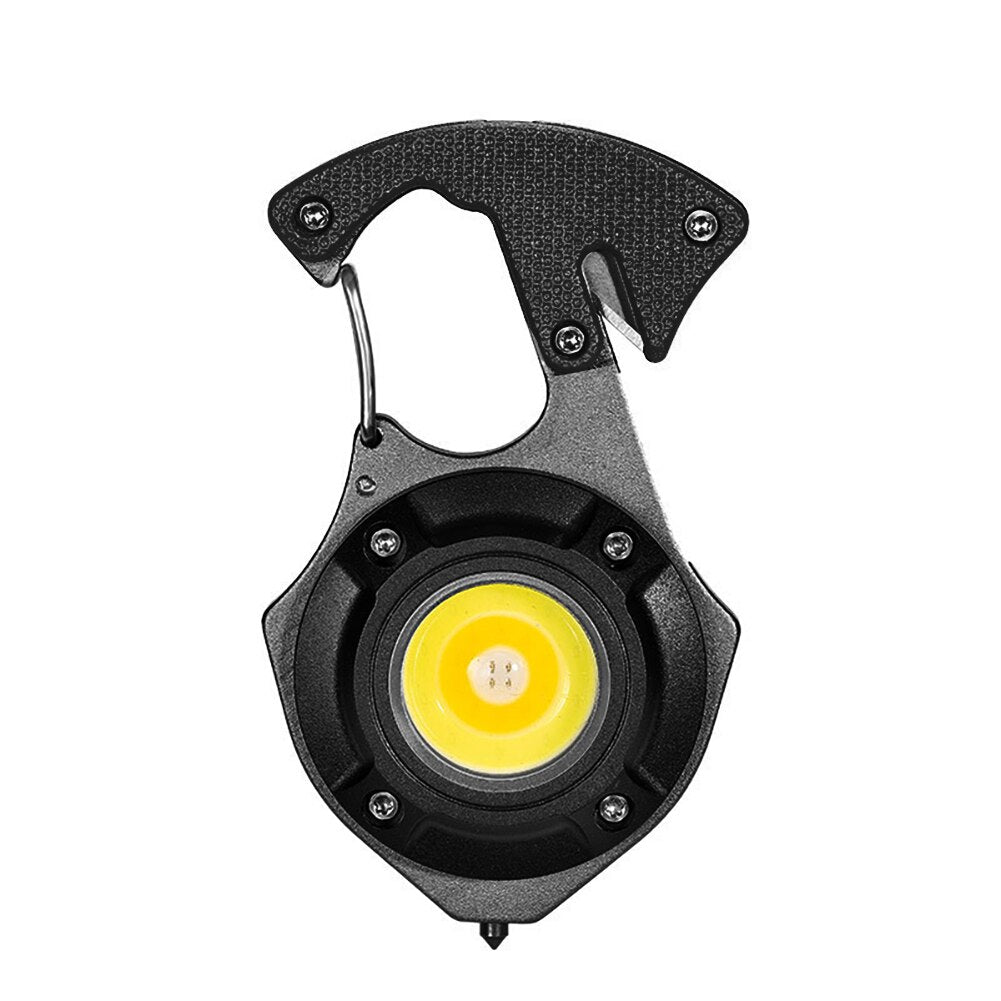 7in1 Taschenlampe Survival Camping Schlüsselanhänger | Brehn