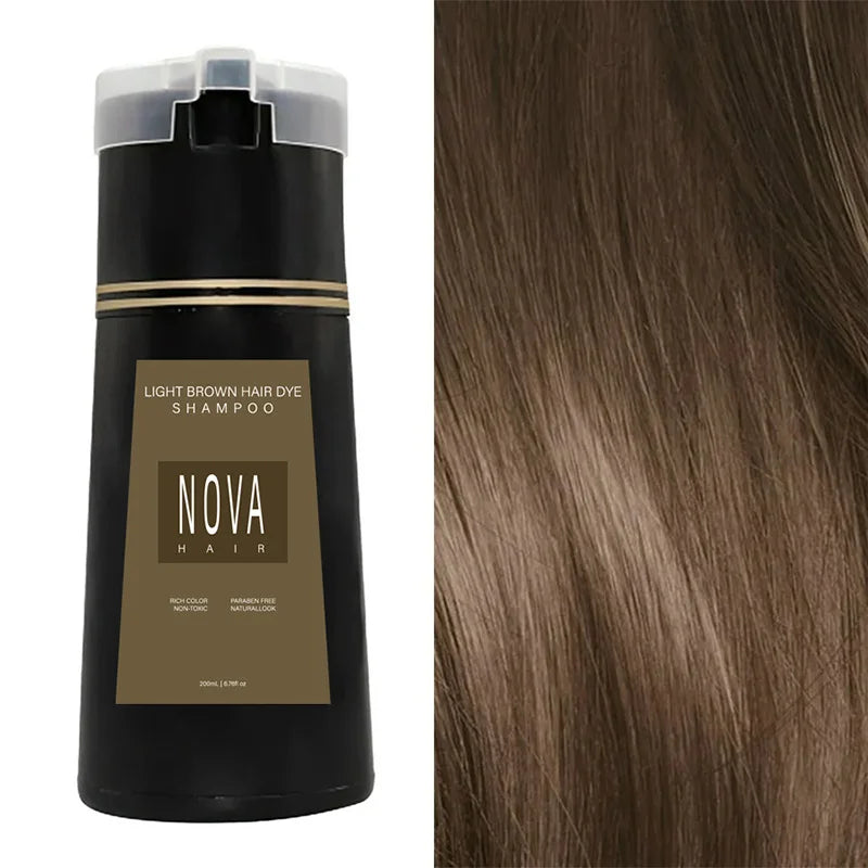 Brehn | NovaHair Instant Dye Shampoo – Schnelle Farbauffrischung für dein Haar
