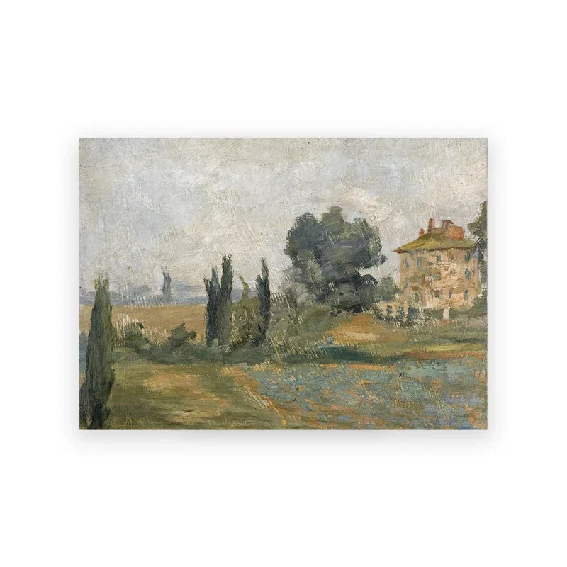 Klassische Vintage Sommer Landschaften Fine Art Leinwanddrucke Galerie Wandkunst Bilder für Wohnzimmer Esszimmer Schlafzimmer Wohnkultur | Brehn