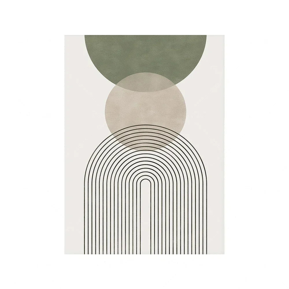 Salbeigrün Beige Minimalistische Abstrakte Botanische Wandkunst Feine Kunst Leinwanddrucke Bilder Für Wohnzimmer Esszimmer Nordische Wohnkultur | Brehn