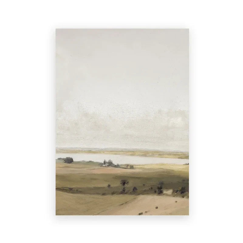 Klassische Vintage Sommer Landschaften Fine Art Leinwanddrucke Galerie Wandkunst Bilder für Wohnzimmer Esszimmer Schlafzimmer Wohnkultur | Brehn