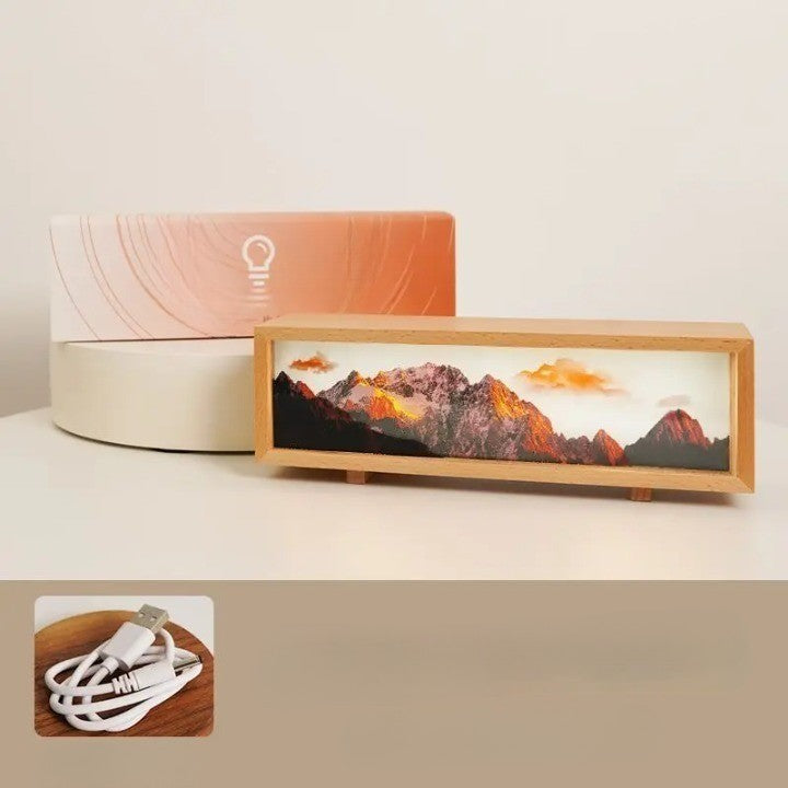 Dream Aura Interaktive Desktop Kunstleinwand Lampe