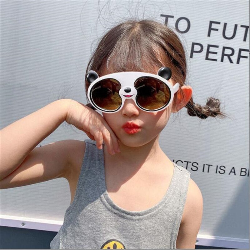 Brehn | Süße Panda Soft Bracket Kinder Sonnenbrille