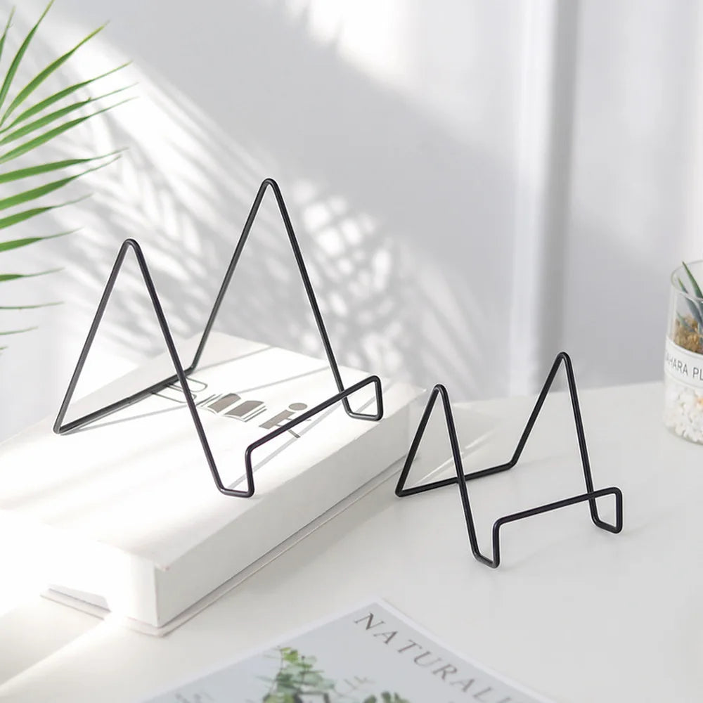 Brehn | Eisenkunst Multi-Use Display Stand: Vielseitiger Magazin-, Geschirr-, Bilder- und Fotoalbum-Ständer für die Wohnkultur