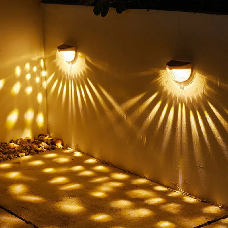 Brehn | Outdoor wasserdichte Solar-LED-Patiowandleuchte
