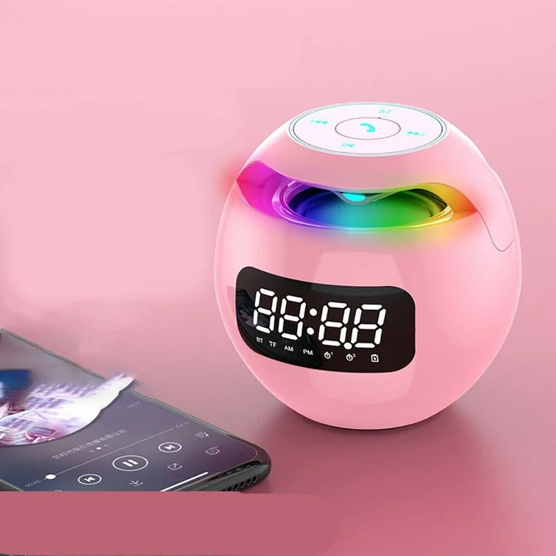 Brehn | Bluetooth-Alarmuhr mit LED-Lichtshow