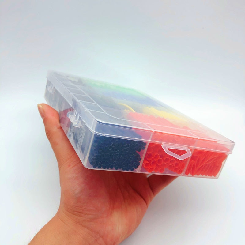 530Pcs Bunte Isolierte DIY Kabel Reparaturset | Brehn
