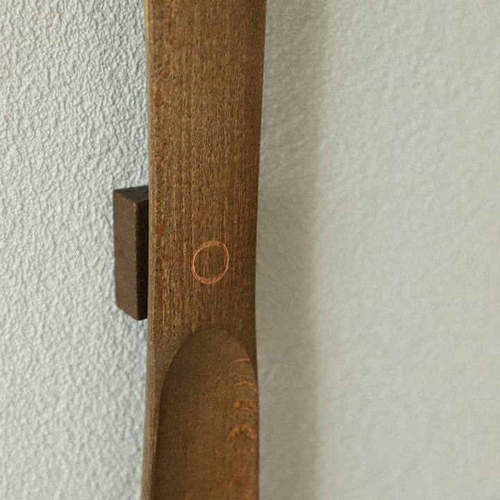 Holz langer Griff magnetischer Schuhanzieher