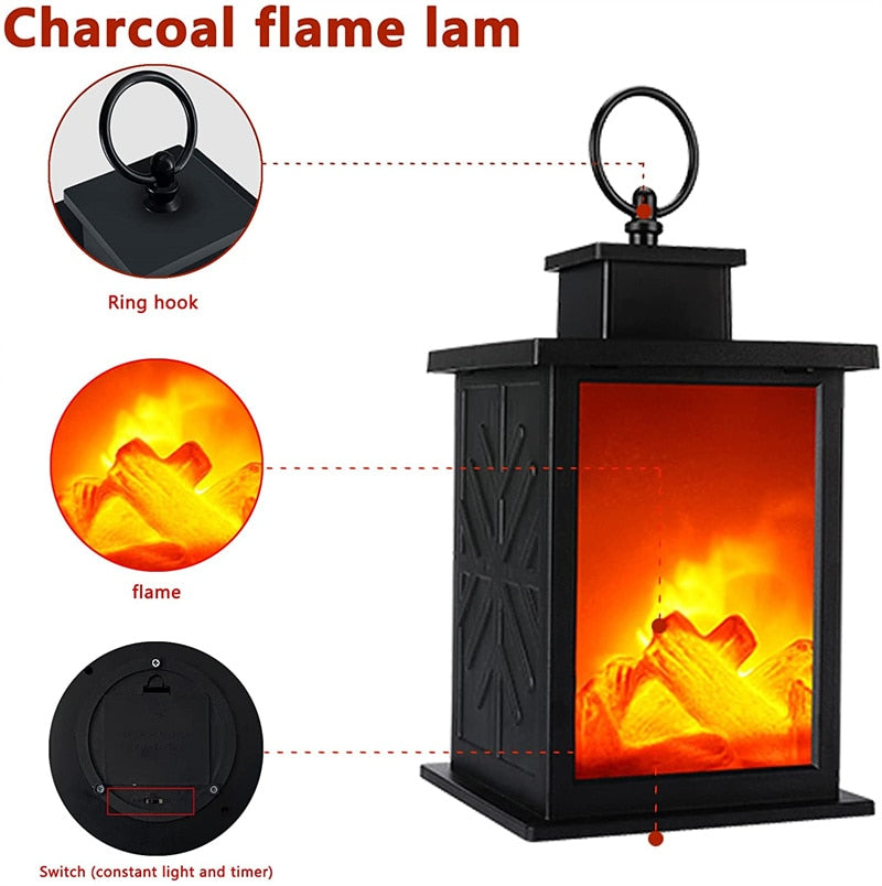 Inferno Tragbarer Kamin Nachtlampe | Brehn