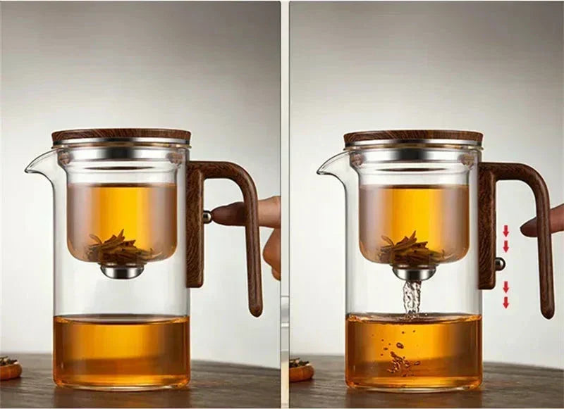 Brehn | Glas Teekanne mit fortschrittlicher Filtration - TeaSphere