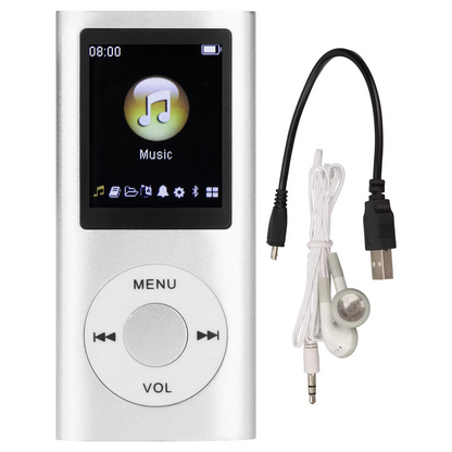 MP3-Player tragbar – 1,8-Zoll-LCD-Display, kompakt und leicht
