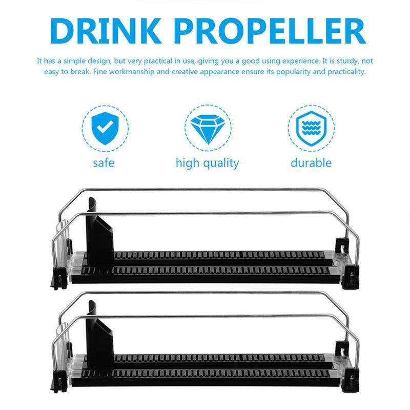 VIvolux | Auto Drink Pusher Kühlschrank Organizer Rack