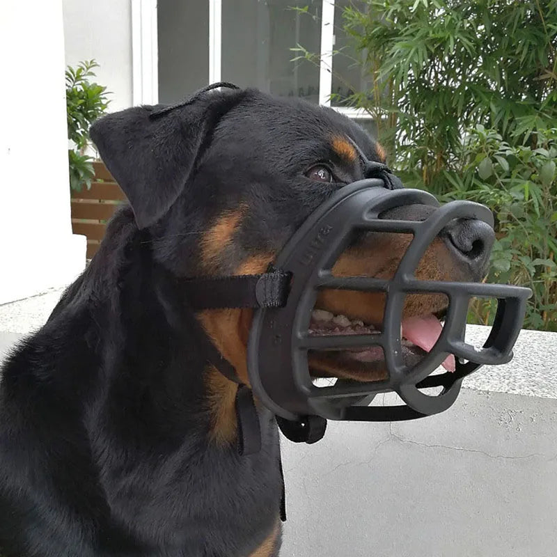 Verstellbarer Silikon Hundemaulkorb