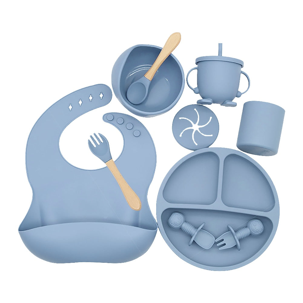 Silicone Baby Feeding Tableware Set | Brehn