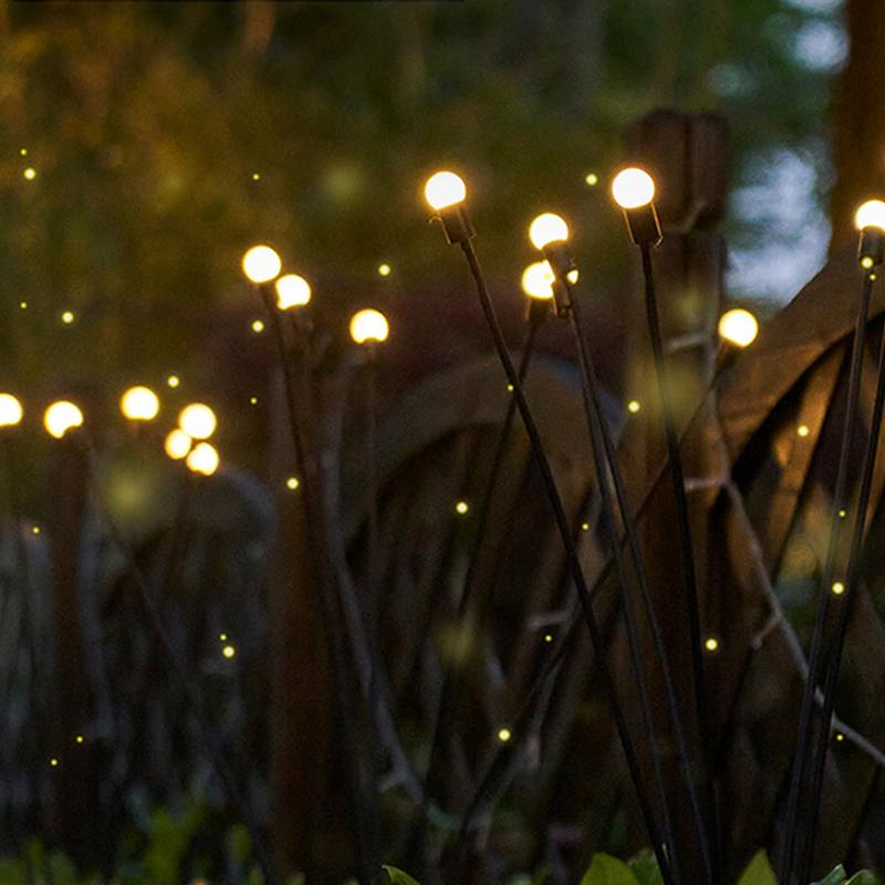 VIvolux | Solar Reed Wasserdichte Faser Patio Lichter