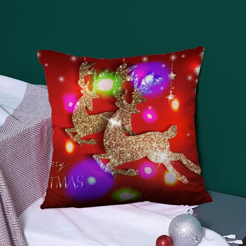 Brehn | Weihnachtsserie LED Kissenbezug