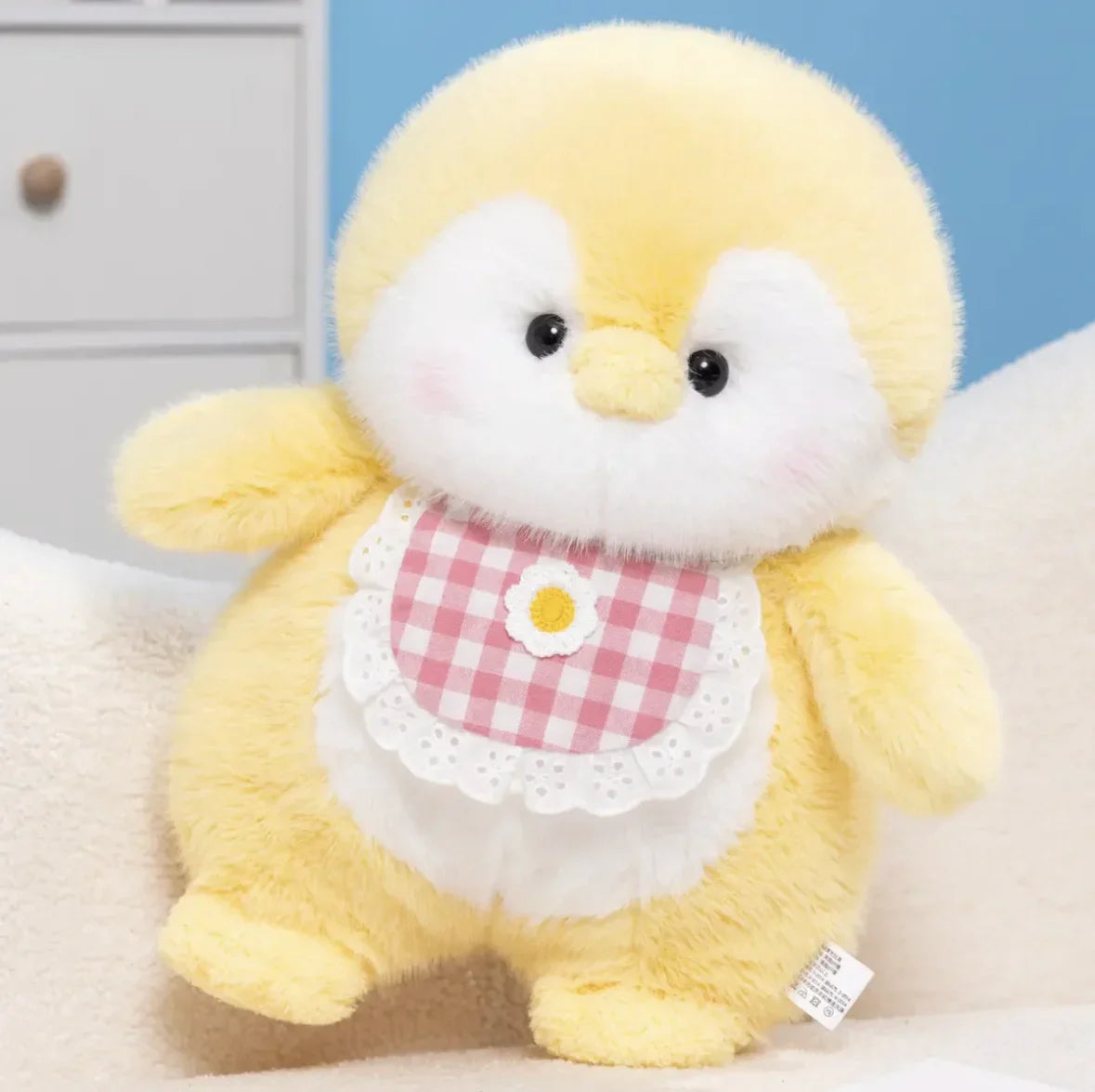 Brehn | Fluffy Kuscheliger Glücklicher Pinguin Plüsch