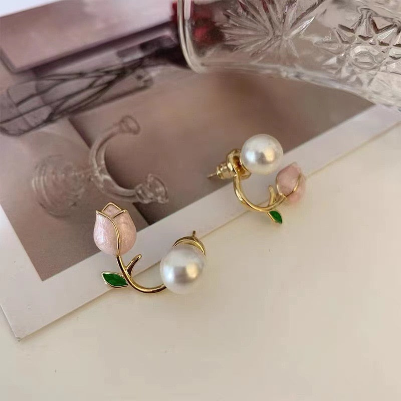 VIvolux | Blossom Beauty Blumen Liebe Ohrringe