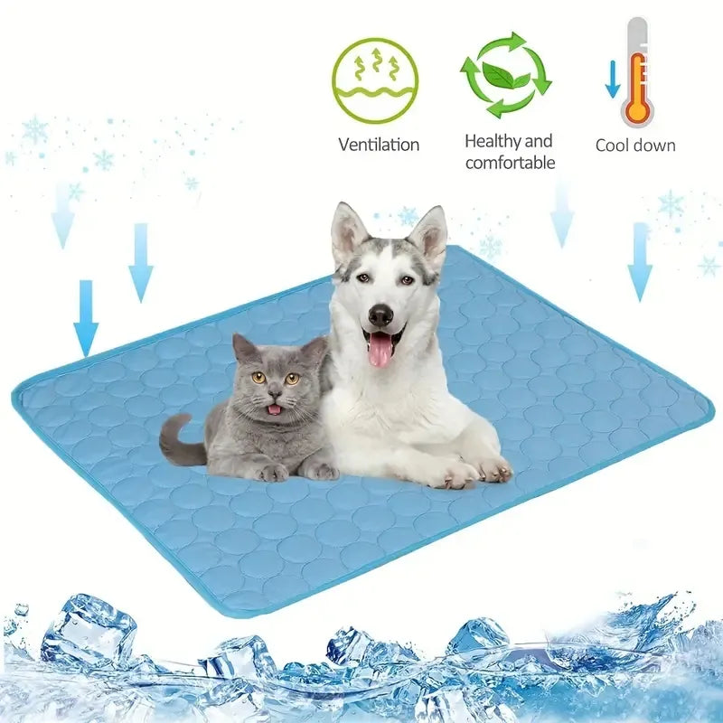 Extra Large Hundekühlmatte | Sommerhaustierbett für kleine und große Hunde | Langlebige Decke für Katzen & Sofaschutz - Kühldeckenblatt | Brehn