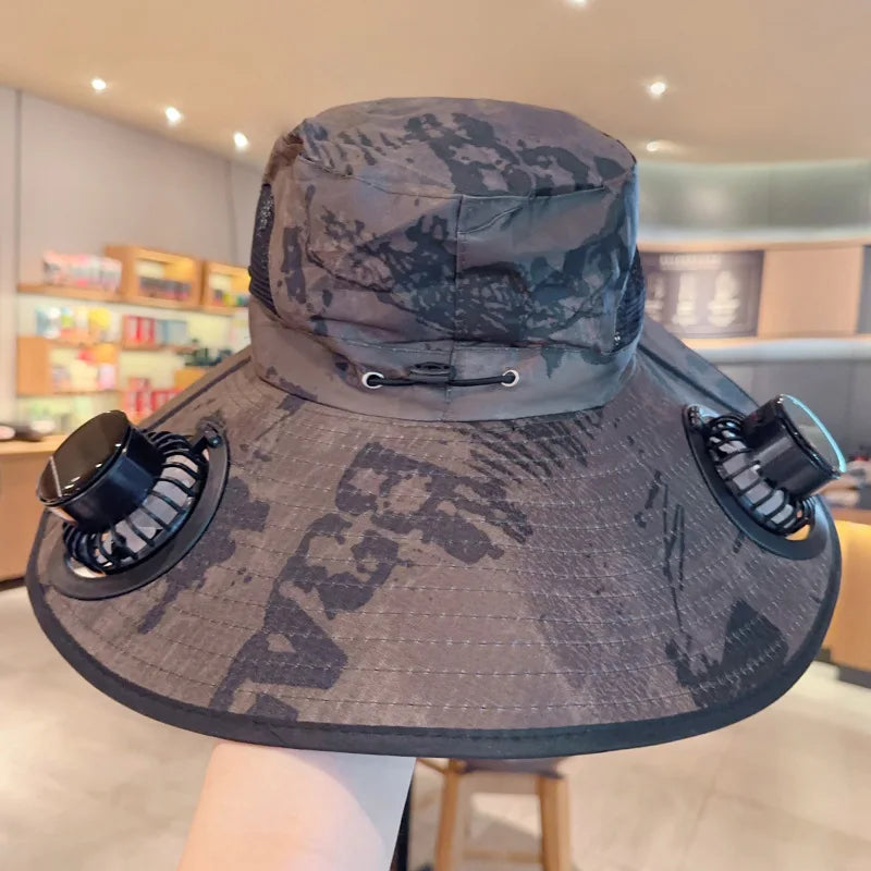 Solar Fan Bucket Hat | Brehn