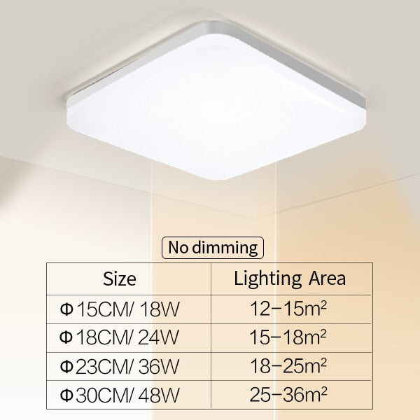 VIvolux | Natural Room Schlanke LED-Deckenleuchte