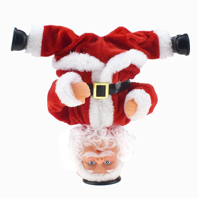 Brehn | Breakdance Weihnachtsmann Dynamische Weihnachtsfigur