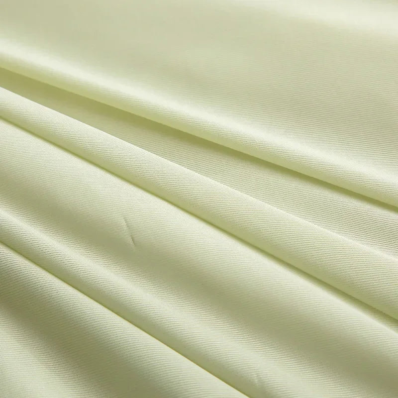 Air Condition Sommerdecke — Pure Color Eis-Seide Kühlende Decke, Leicht & Glatt Twin/Kingsize Bettdecke | Brehn
