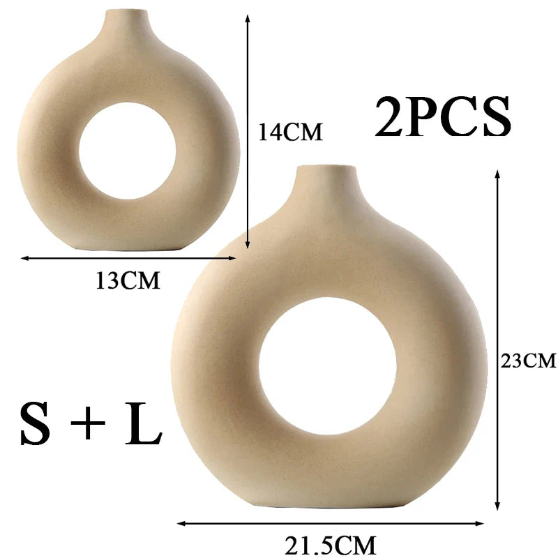 Halo Vase 2-teil Set Brehn