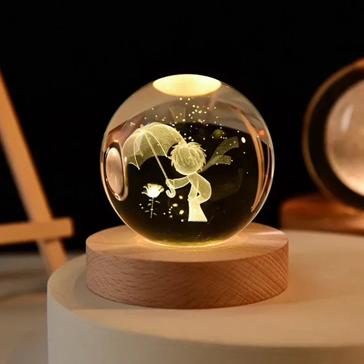 Brehn | 3d-kristall-nachtlichter – einzigartige geschenke für alle anlässe