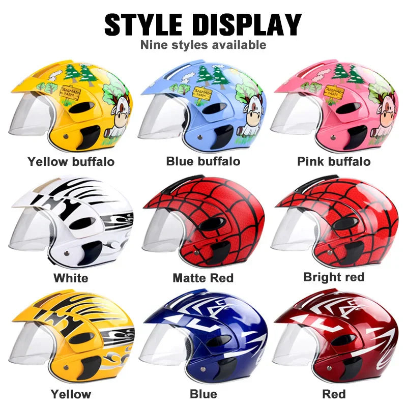 Motocross-Helm für Kinder von 3 bis 9 Jahren – Blaze