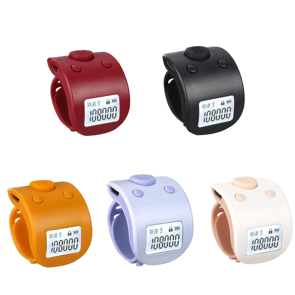VIvolux | Mini Finger Digital wiederaufladbarer Zähler