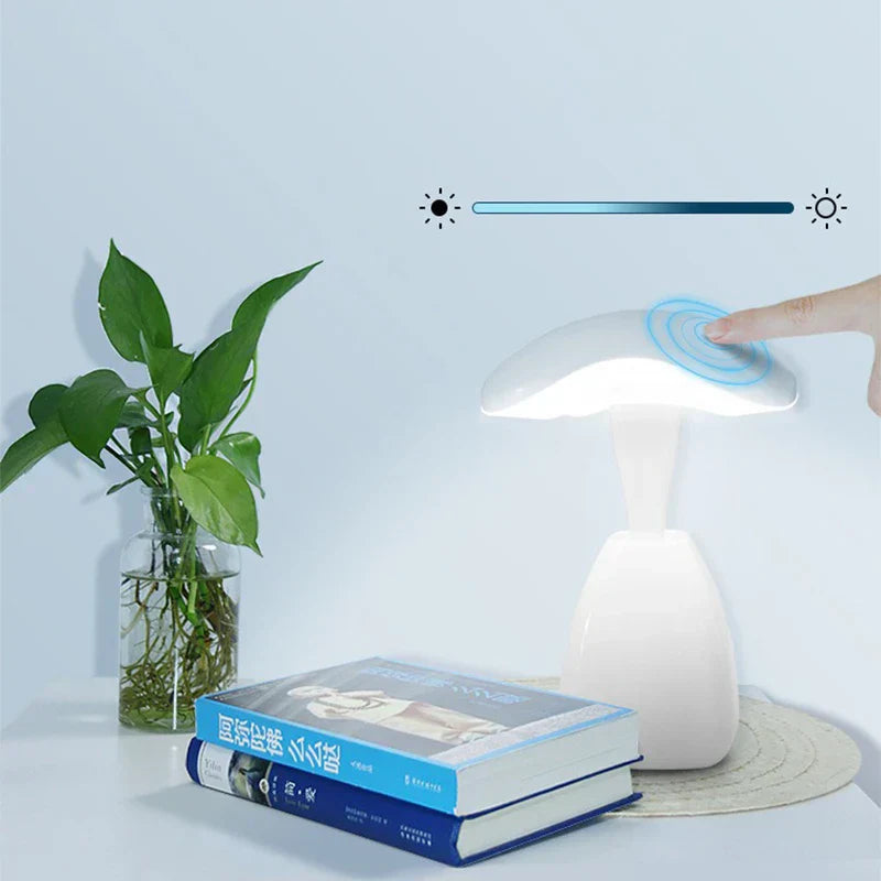 LED Touch Nachtlampe – Moderne Dimmbare Tischleuchte für Schlafzimmer und Büro | Brehn