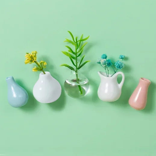 Mini-Magnetvase-Dekoration