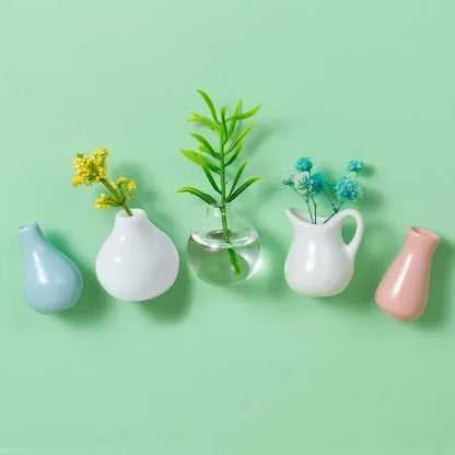 Mini-Magnetvase-Dekoration