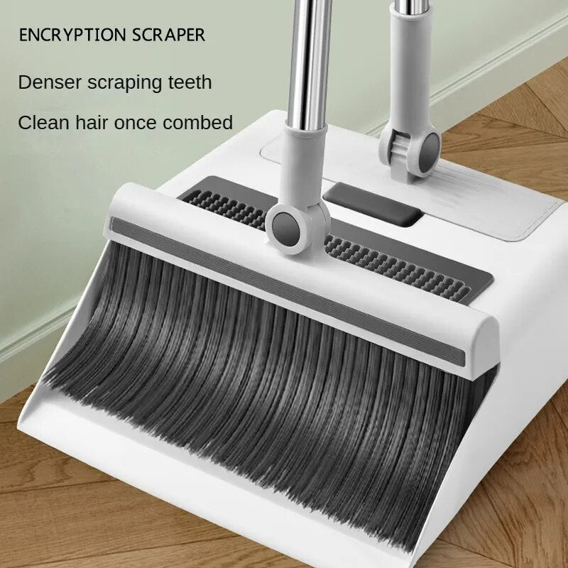 VIvolux | 3in1 Platzsparendes Reinigungsmeister Bürsten Set