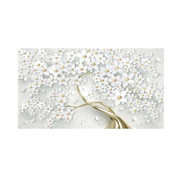 Abstract Floral Big Blossom Petal Tree Wandkunst Feine Kunst Leinwanddrucke Bild Für Wohnzimmer Schlafzimmer Salon Kunst Dekor | Brehn